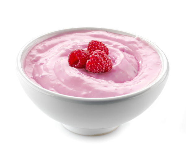 bowl-of-rassberry-yogurt-600x473